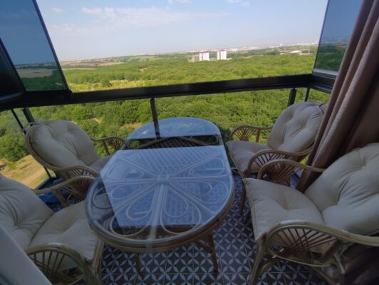 Bambu Balkon Takımı