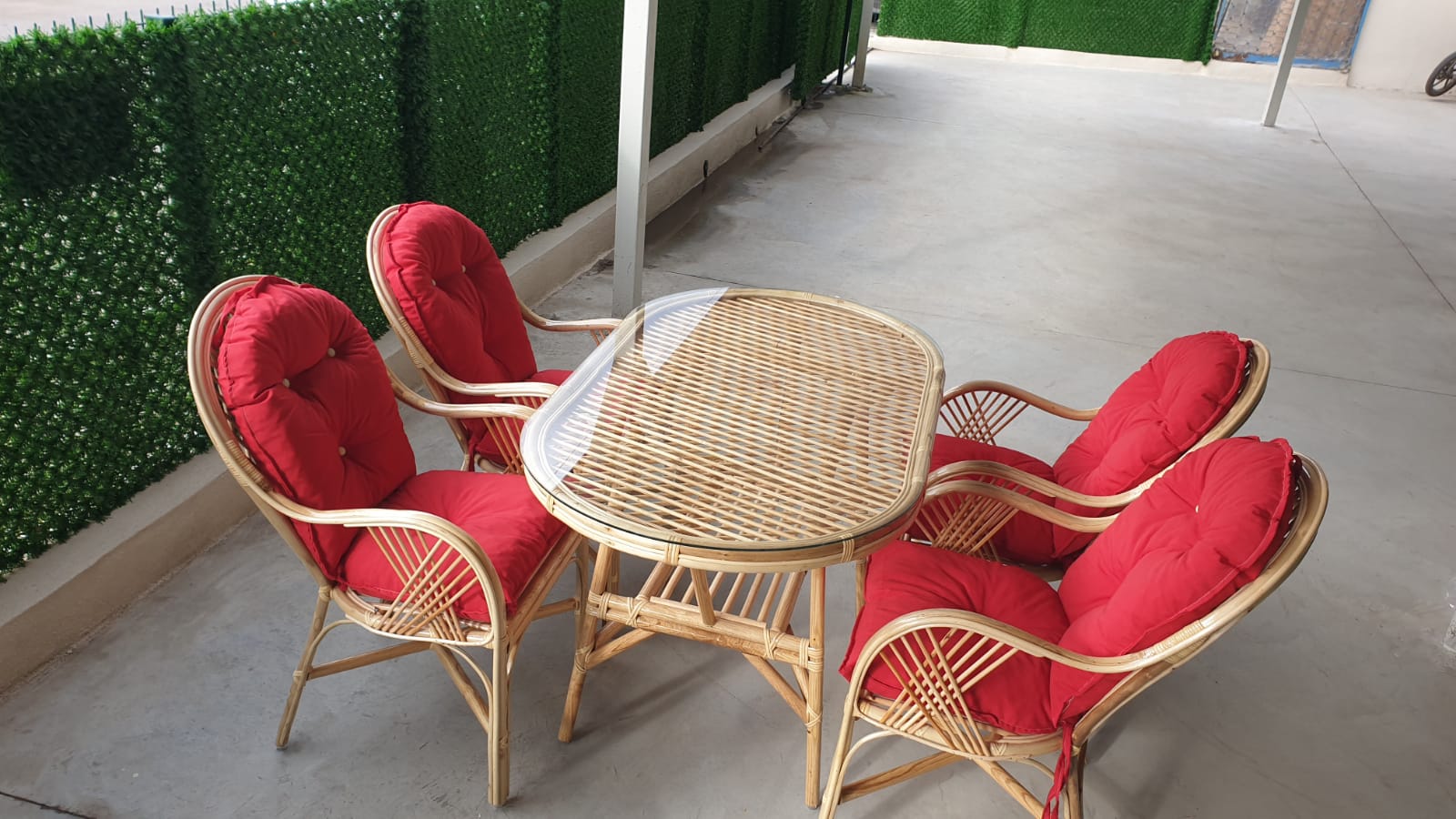 Bursa Bambu Bahçe Balkon Mobilyaları 4 Kişilik • Dizayn Bambu