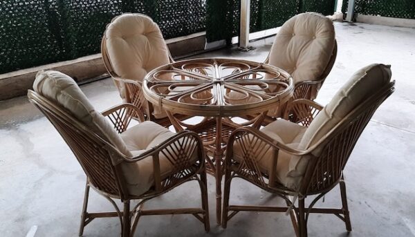 Balkon Masa Sandalye küçük balkon mobilyaları