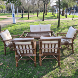 Alternative view of Balkon Bahçe Masa Sandalye Takımı 6 Kişilik