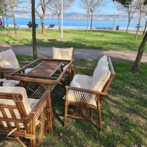 Balkon Bahçe Masa Sandalye Takımı 6 Kişilik - Görsel 11