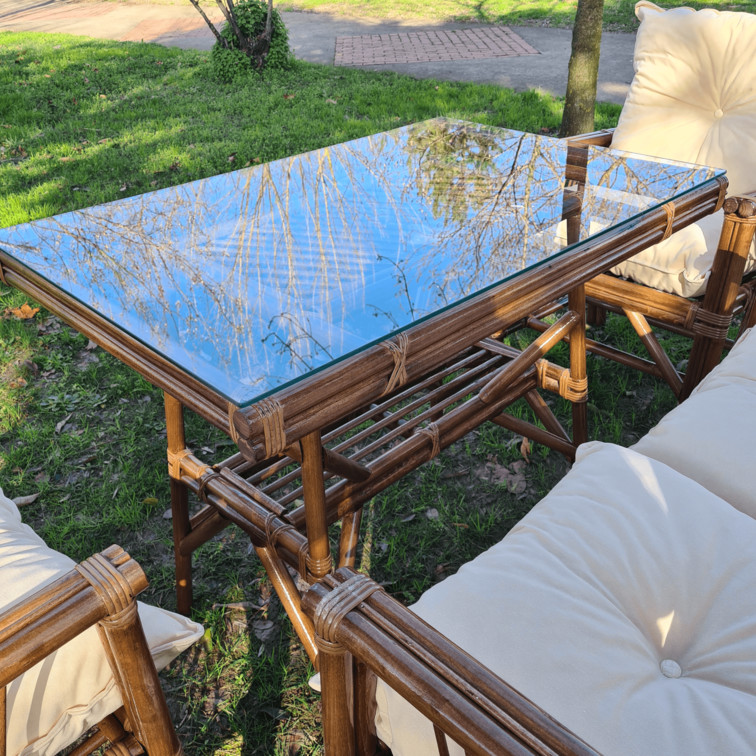 Kamelya Balkon Bahçe Masa Sandalye Takımı 4 Kişilik Peşin 41.999 TL - Görsel 5